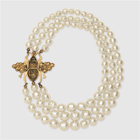 gucci bee inspired jewelry|gucci necklace for women.